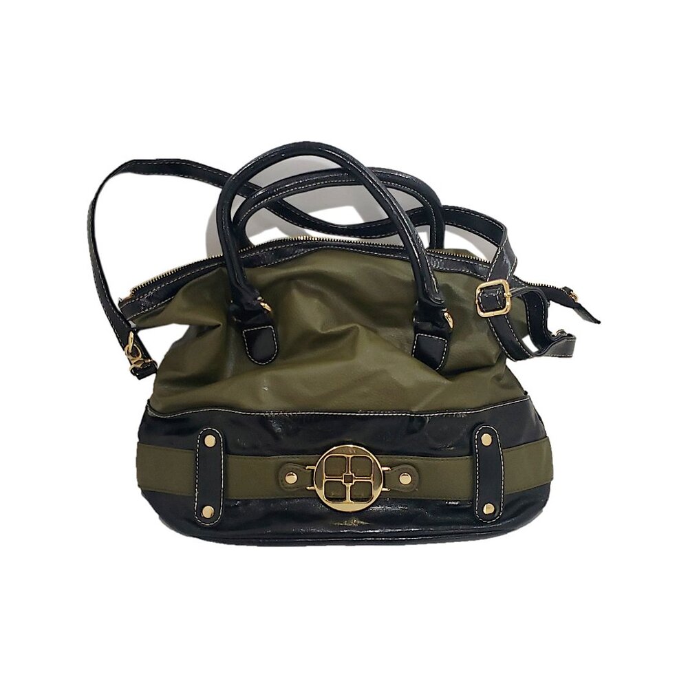 .112 SHOW  IMAN Green Handbag